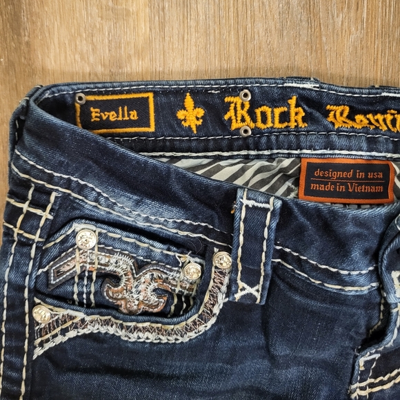 Rock Revival Evella Bootcut Jeans Size 25 - Picture 7 of 16